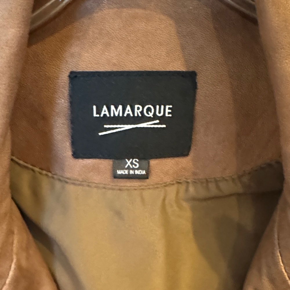 Lamarque Women's Leather Biker Jacket - Picture 3 of 15